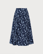 Women's Woven Polyester Skirt - RIHOAS