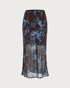Women's Woven Polyester Skirt Bottoms - RIHOAS
