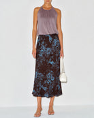 Women's Woven Polyester Skirt Bottoms - RIHOAS