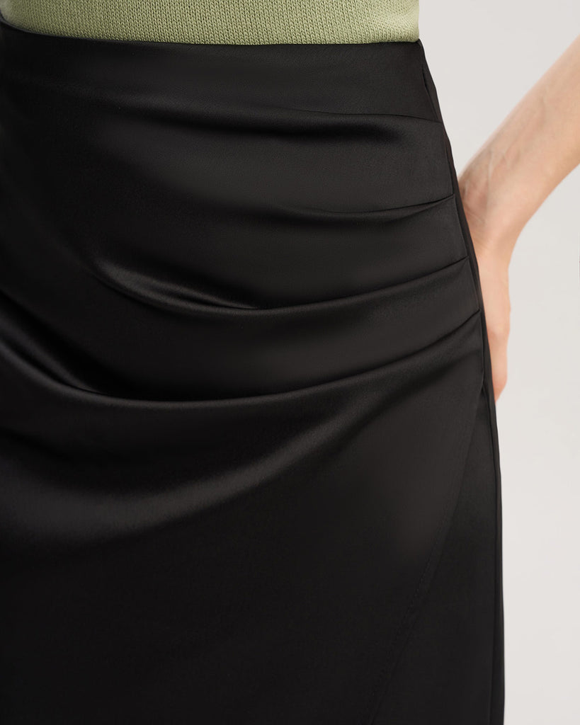 Women's Woven Polyester Skirt Bottoms - RIHOAS