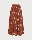 Women's Woven Polyester Skirt - RIHOAS