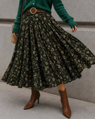Women's Woven Polyester Skirt - RIHOAS