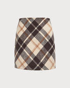 Women's Woven Polyester Skirt - RIHOAS - 03