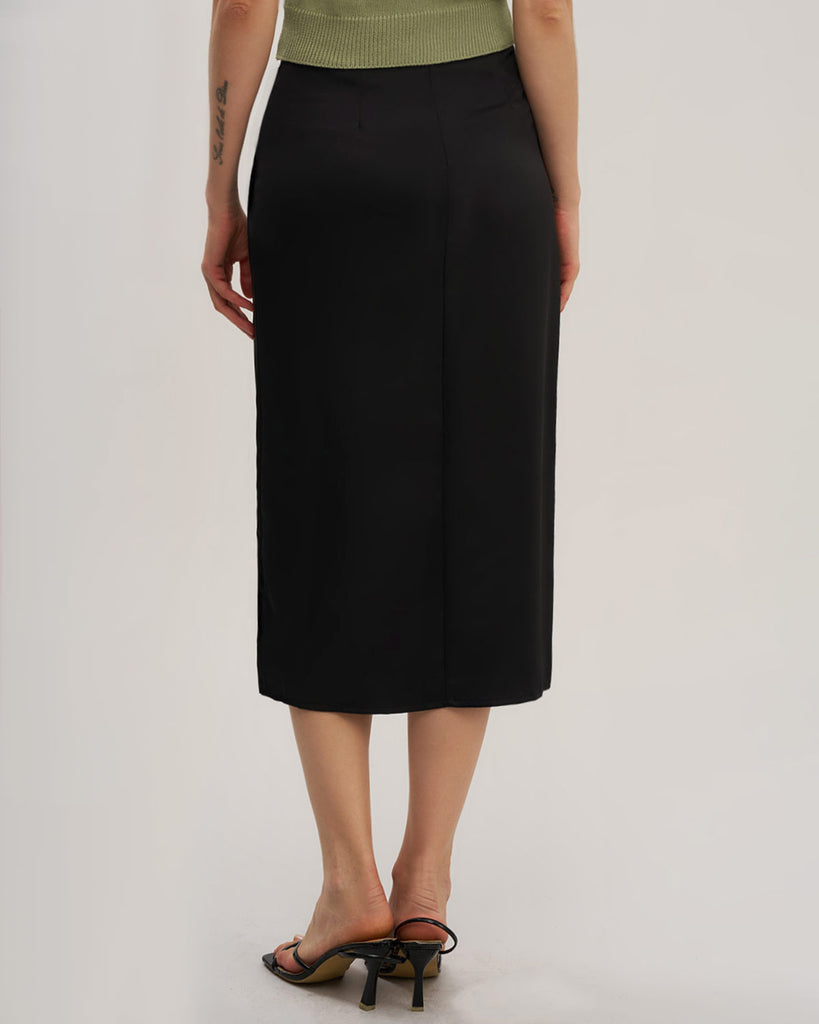Women's Woven Polyester Skirt Bottoms - RIHOAS