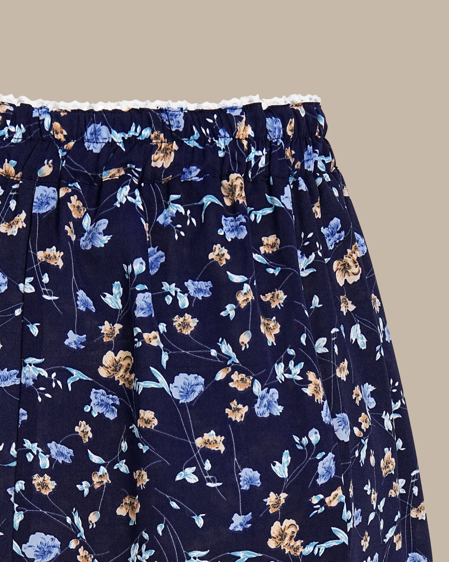 Women's Woven Polyester Skirt - RIHOAS