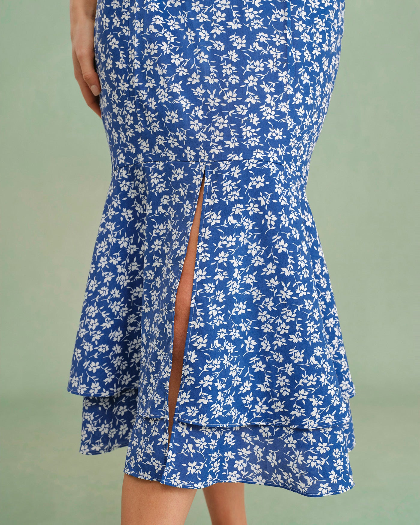 Women's Woven Polyester Skirt Bottoms - RIHOAS