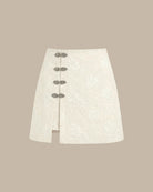 Women's Woven Polyester Skirt Bottoms - RIHOAS