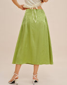 Women's Woven Polyester Skirt Bottoms - RIHOAS