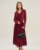Women's Woven Polyester Skirt Bottoms - RIHOAS