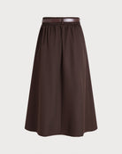 Women's Woven Polyester Skirt - RIHOAS - 02