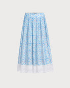 Women's Woven Polyester Skirt Bottoms - RIHOAS