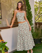 Women's Woven Polyester Skirt Bottoms - RIHOAS