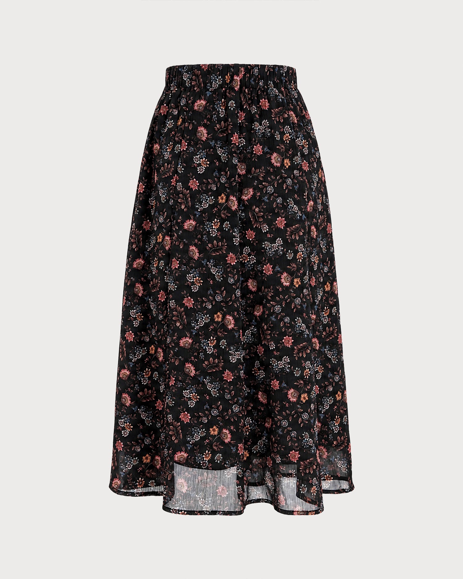 Women's Woven Polyester Skirt - RIHOAS