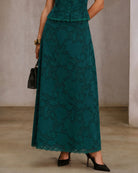 Women's Woven Polyester Skirt - RIHOAS
