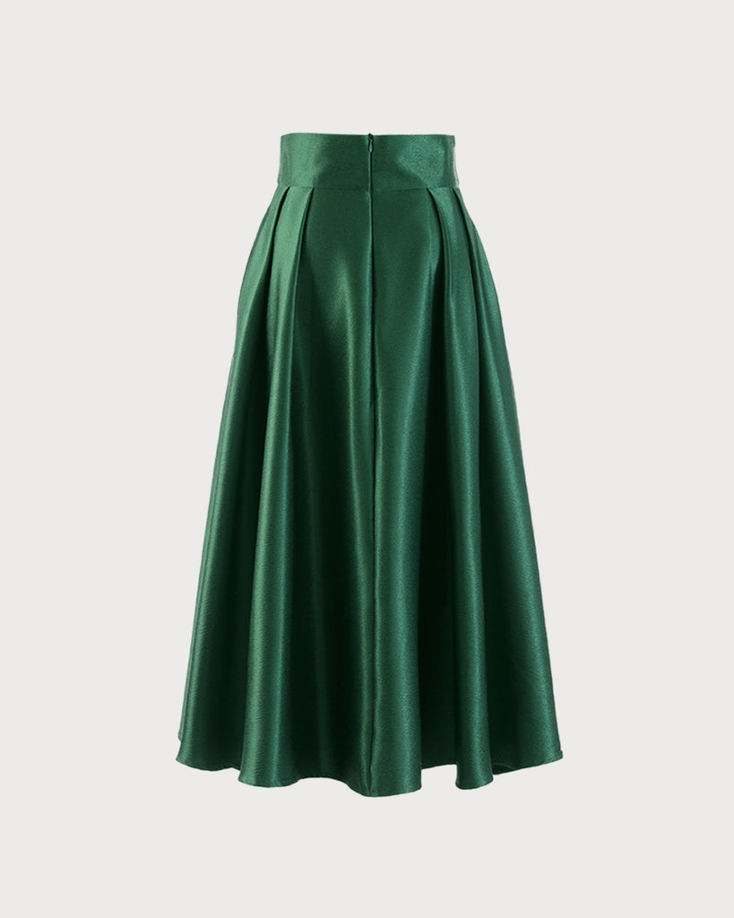 Women's Woven Polyester Skirt Bottoms - RIHOAS