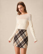 Women's Woven Polyester Skirt - RIHOAS