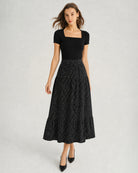 Women's Woven Polyester Skirt Bottoms - RIHOAS