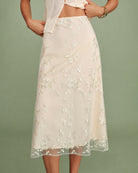 Women's Woven Polyester Skirt Bottoms - RIHOAS