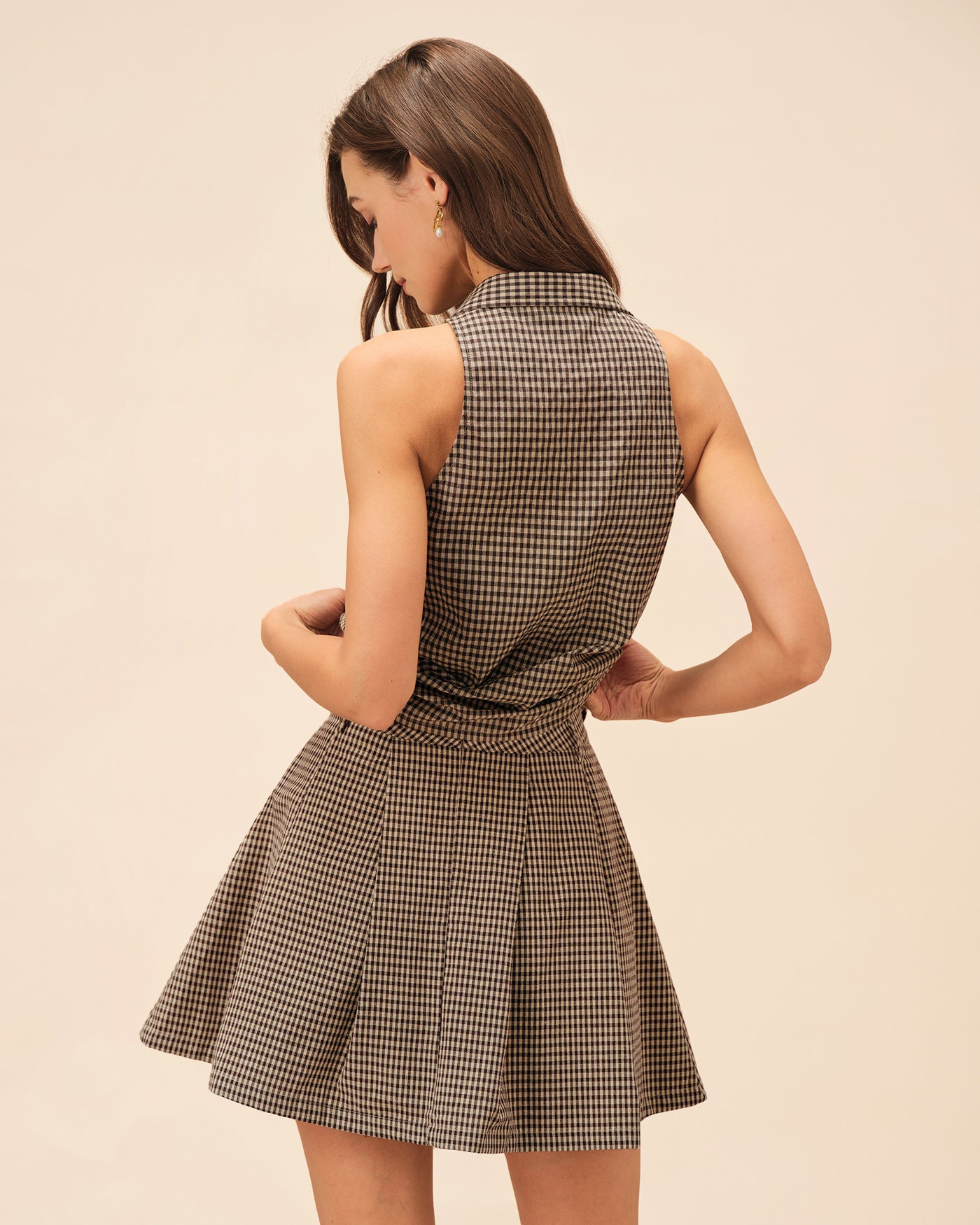 Women's Woven Polyester Skirt Bottoms - RIHOAS