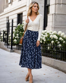 Women's Woven Polyester Skirt - RIHOAS