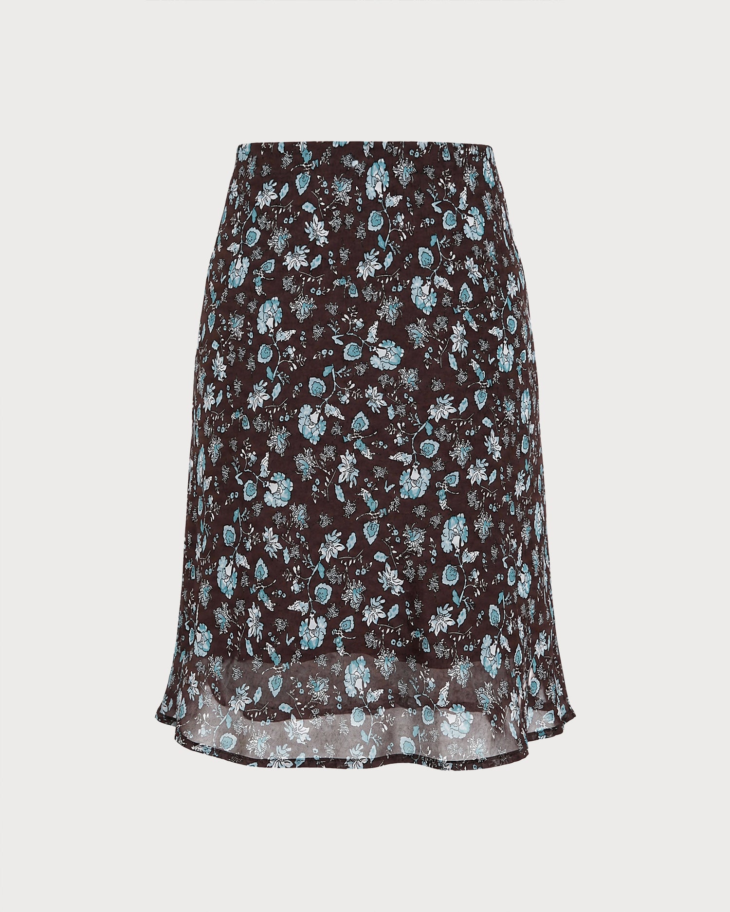 Women's Woven Polyester Skirt - RIHOAS - 02