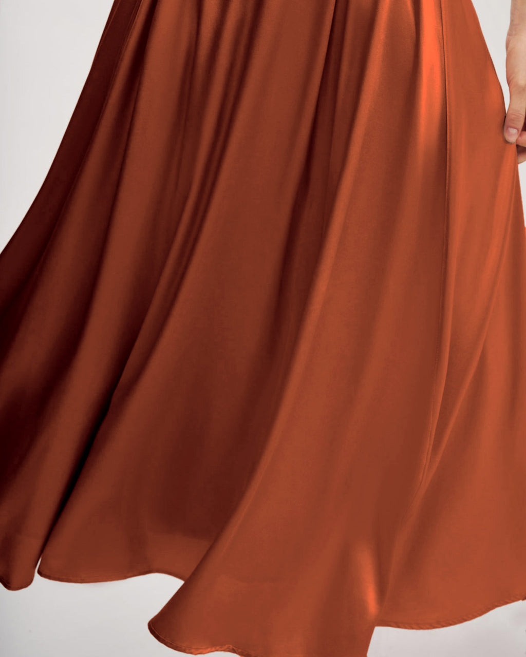 Women's Woven Polyester Skirt Bottoms - RIHOAS