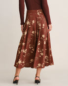 Women's Woven Polyester Skirt - RIHOAS - 03