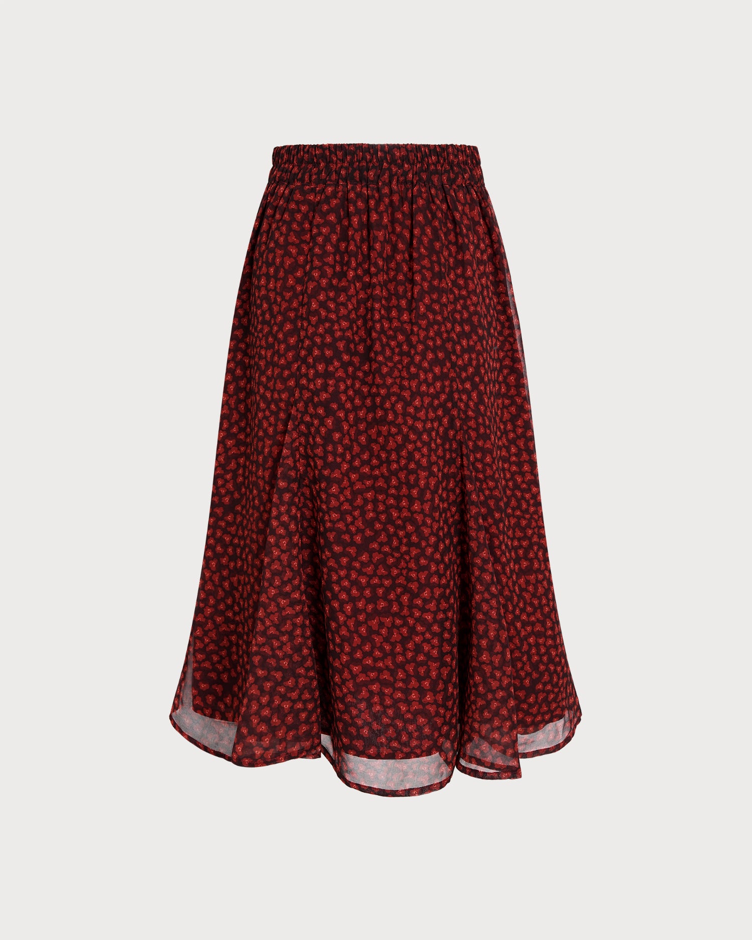 Women's Woven Polyester Skirt - RIHOAS