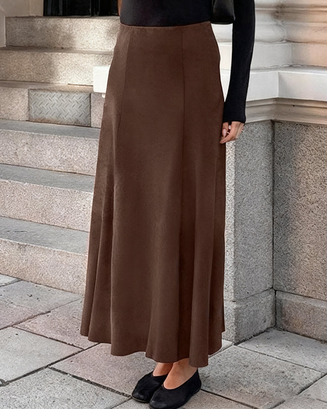 Women's Woven Polyester Skirt Bottoms - RIHOAS