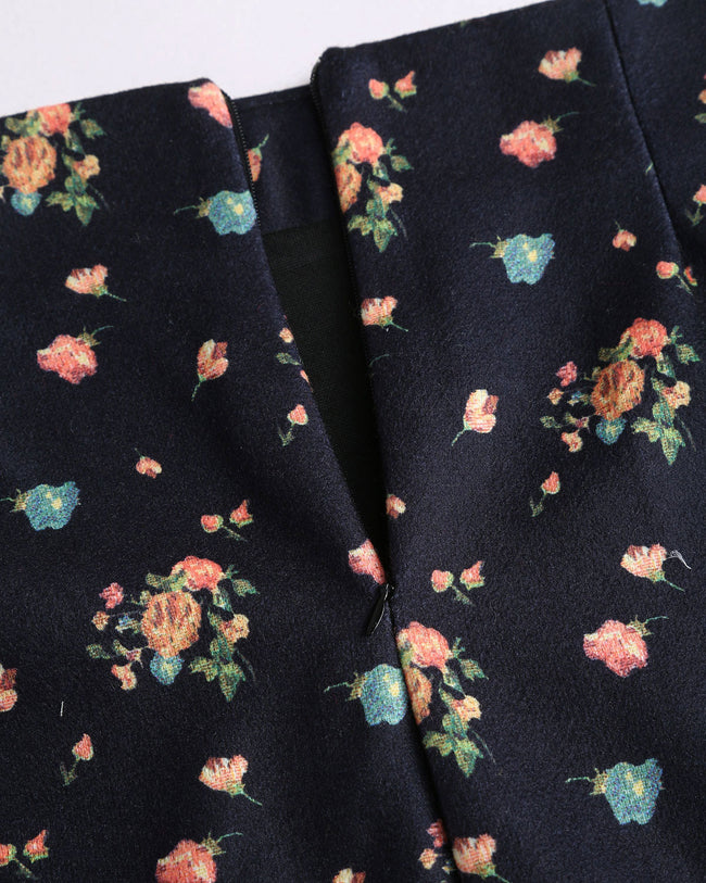 Women's Woven Polyester Skirt Bottoms - RIHOAS