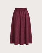 Women's Woven Polyester Skirt - RIHOAS - 04