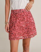 Women's Woven Polyester Skirt - RIHOAS