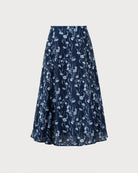 Women's Woven Polyester Skirt - RIHOAS