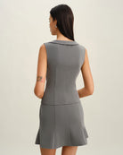 Women's Woven Polyester Skirt Bottoms - RIHOAS