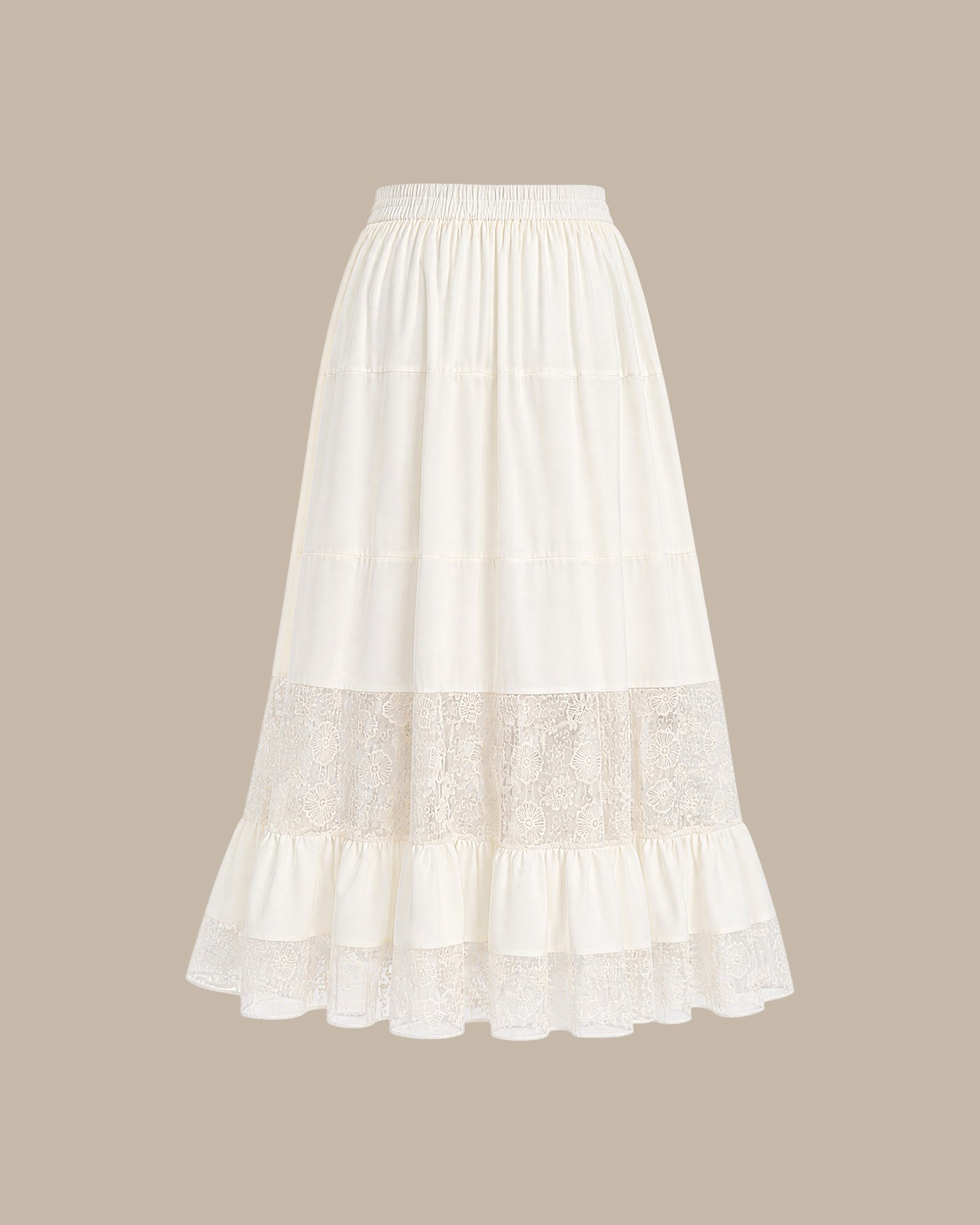 Women's Woven Polyester Skirt Bottoms - RIHOAS