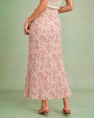 Women's Woven Polyester Skirt Bottoms - RIHOAS