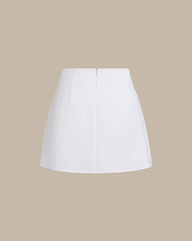 Women's Woven Polyester Skirt Bottoms - RIHOAS
