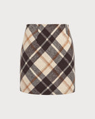 Women's Woven Polyester Skirt - RIHOAS - 04