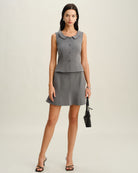 Women's Woven Polyester Skirt Bottoms - RIHOAS