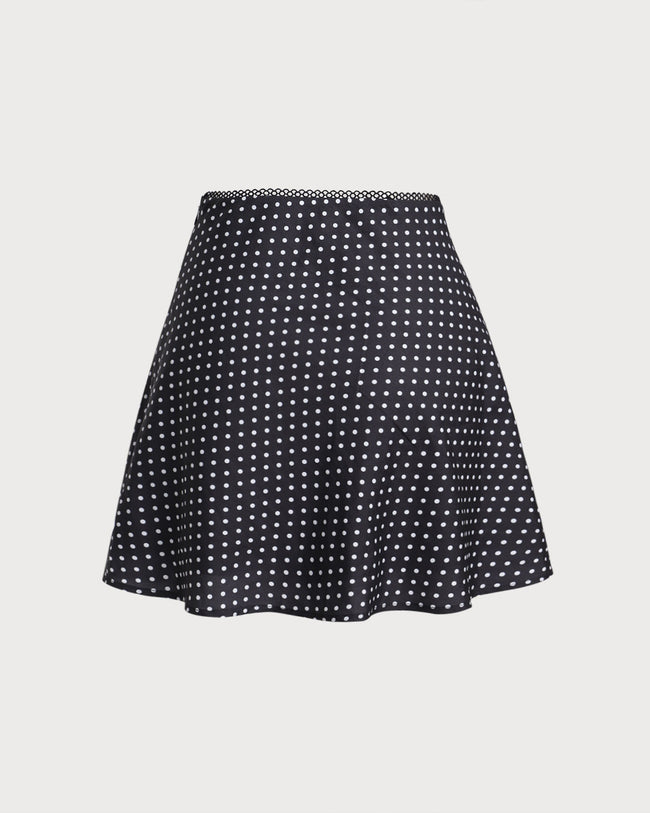 Women's Woven Polyester Skirt Bottoms - RIHOAS