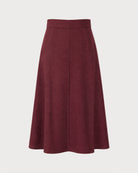 Women's Woven Polyester Skirt - RIHOAS - 04