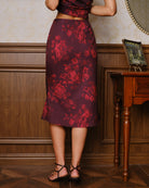 Women's Woven Polyester Skirt Bottoms - RIHOAS