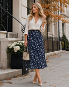 Women's Woven Polyester Skirt - RIHOAS