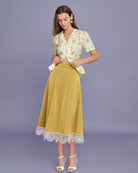 Women's Woven Polyester Skirt Bottoms - RIHOAS