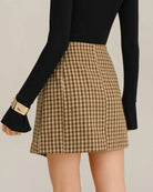 Women's Woven Polyester Skirt Bottoms - RIHOAS