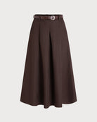 Women's Woven Polyester Skirt - RIHOAS - 01