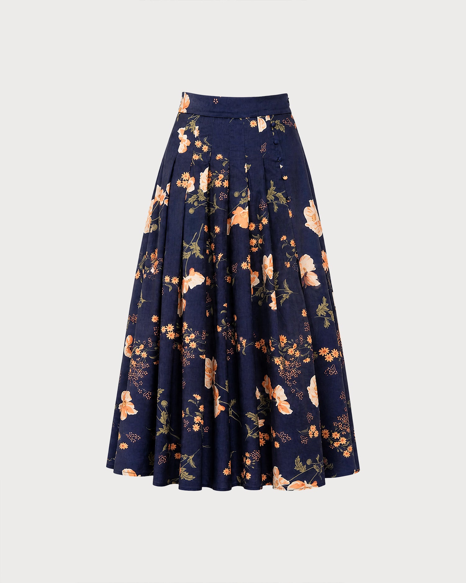 Women's Woven Polyester Skirt - RIHOAS