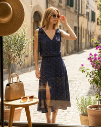 Women's Woven Polyester Skirt Bottoms - RIHOAS