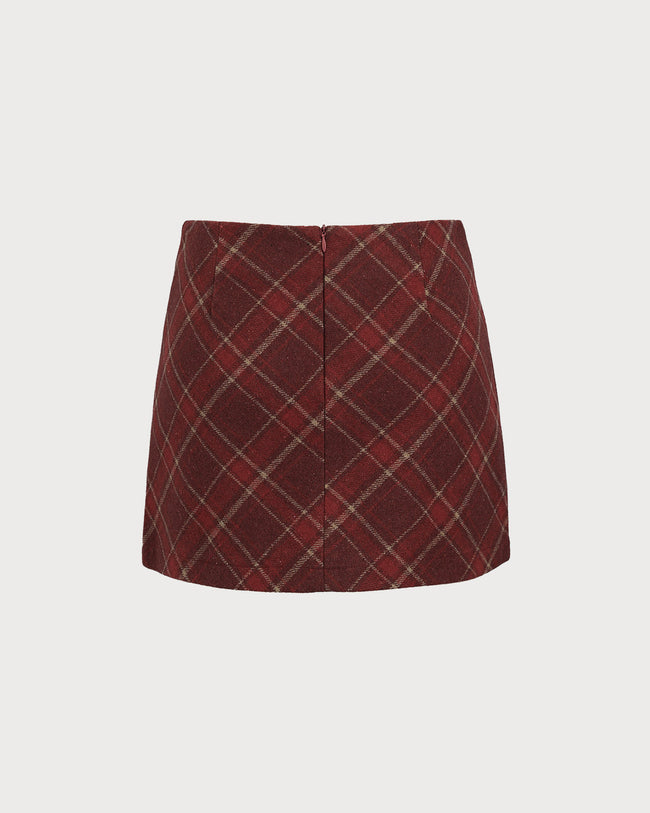 Women's Woven Polyester Skirt Bottoms - RIHOAS