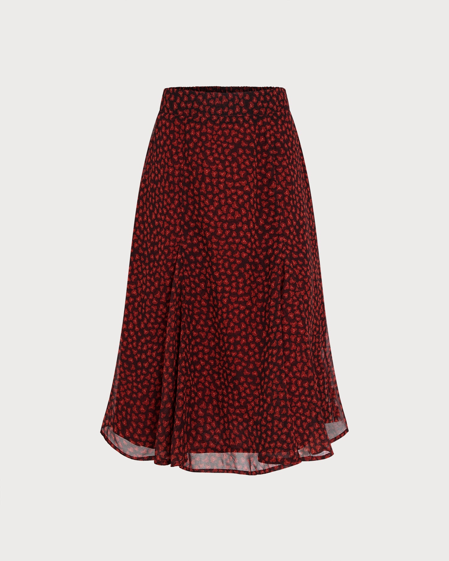 Women's Woven Polyester Skirt - RIHOAS